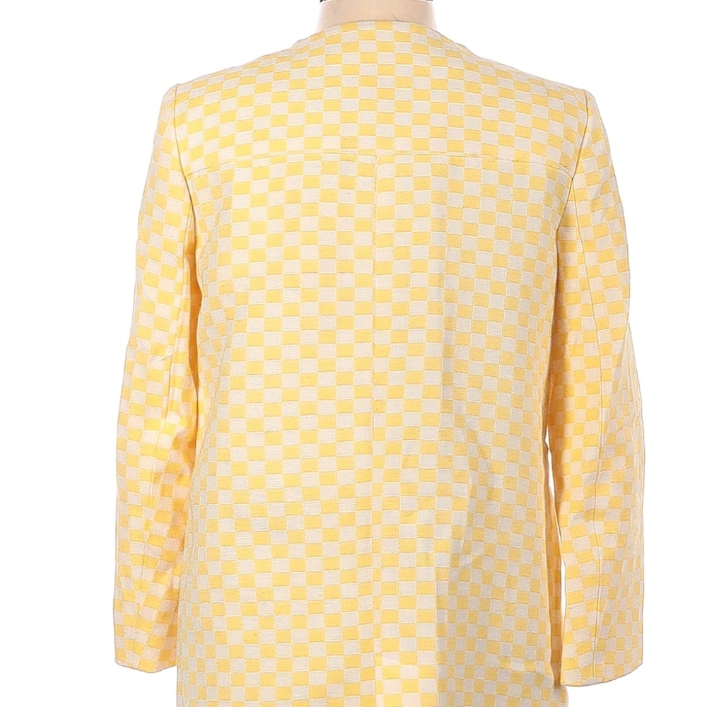 DONATED 03.26 ZARA Checkered Jacket NWT - Picture 12 of 16